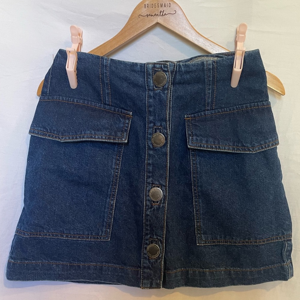 TOOSHOP SKIRT DENIM
